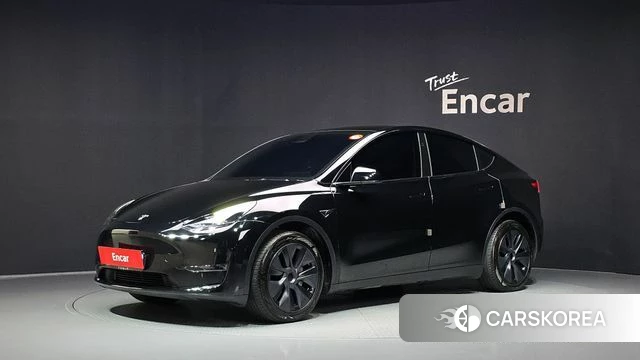 Tesla Model Y 2024 Черный из Кореи