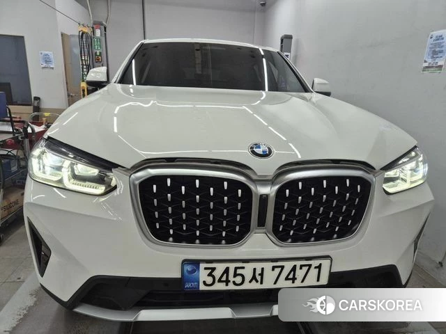 BMW X4 (G02) 2021 Белый из Кореи