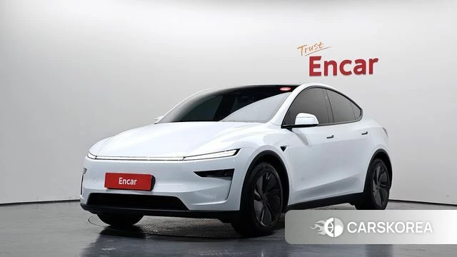 Tesla Model Y 2026 Белый из Кореи