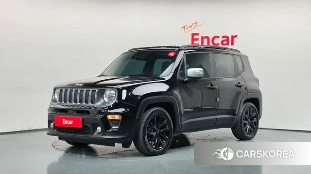 Jeep Renegade 2022 Черный из Кореи