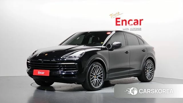 Porsche Cayenne (PO536) 2021 Черный из Кореи