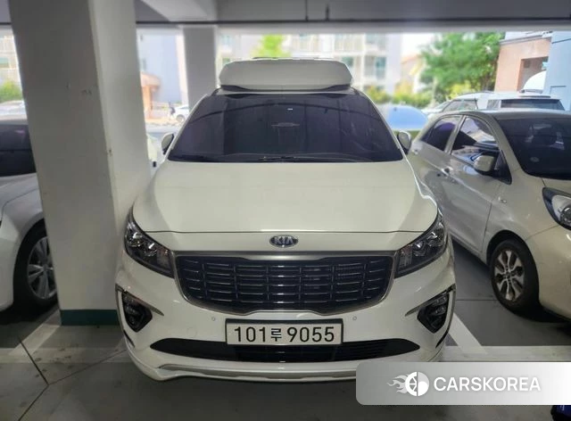 Kia The New Carnival 2020 Белый из Кореи