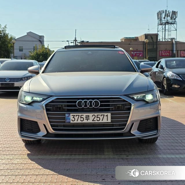 Audi A6 (C8) 2020 Серебряный из Кореи