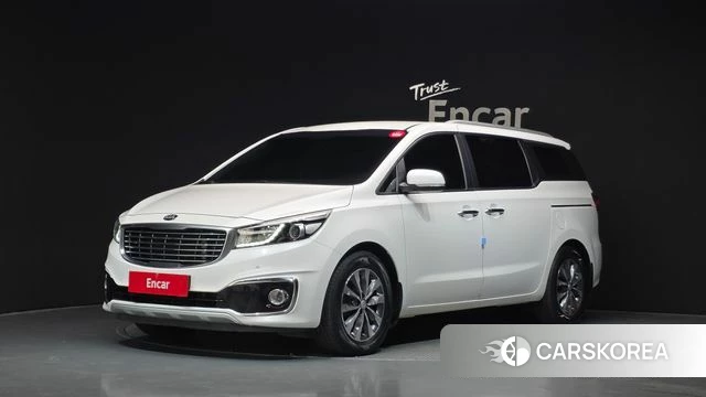 Kia All New Carnival 2018 Белый из Кореи