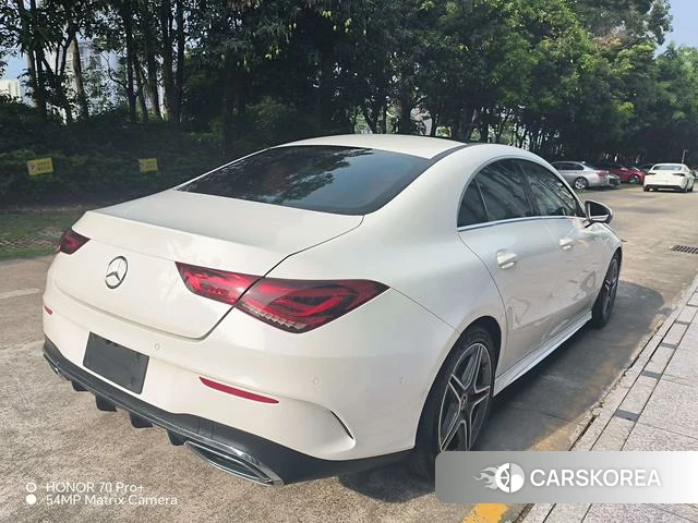 Mercedes-Benz CLA 2021 Белый из Китая