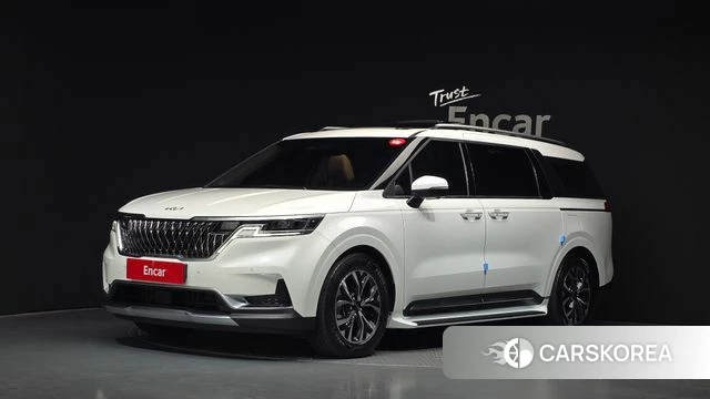 Kia Carnival 4th generation 2021 Белый из Кореи
