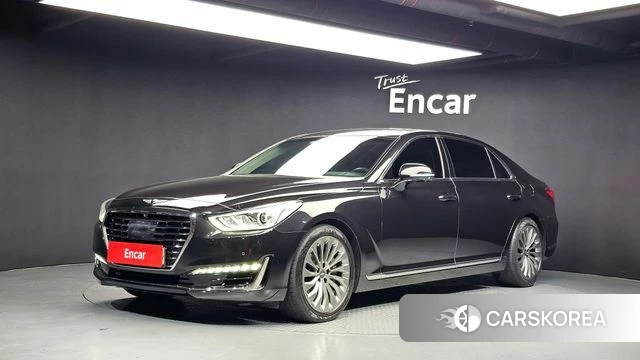 Genesis EQ900 2018 Черный из Кореи