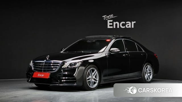 Mercedes-Benz S-Class W222 2019 Черный из Кореи