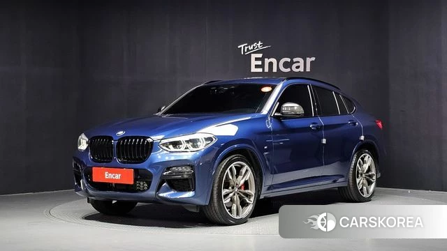 BMW X4 (G02) 2021 Синий из Кореи