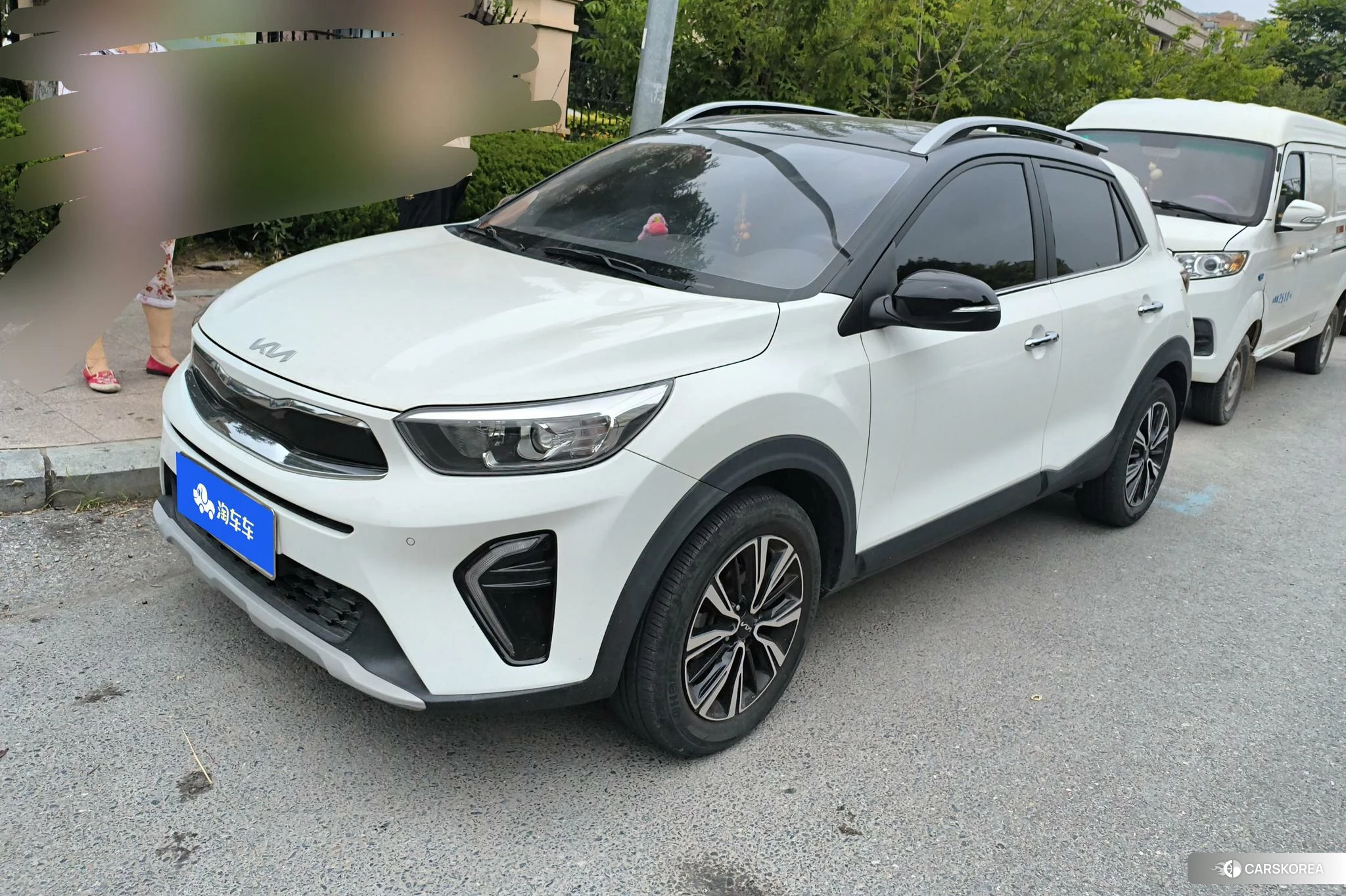 Kia KX1 2021 Белый из Китая