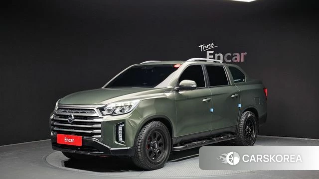 Ssangyong The New Rexton Sport 2022 Темно-зеленый из Кореи