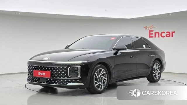 Hyundai Grandeur (GN7) 2023 Черный из Кореи