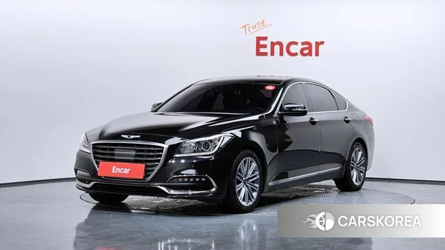 Genesis G80 2018 Черный из Кореи