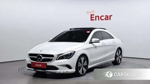 Mercedes-Benz CLA-Class C117 2018 Белый из Кореи