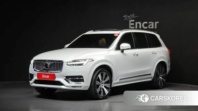 Volvo XC90 second Generation 2021 Белый из Кореи