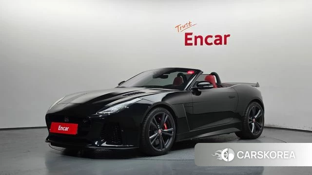 Jaguar F-TYPE 2019 Черный из Кореи