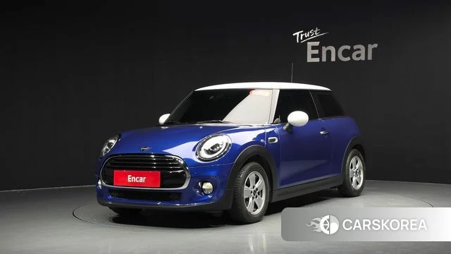 Mini Cooper 2019 Синий из Кореи