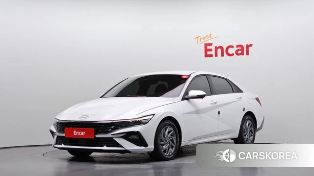 Hyundai The New Avante (CN7) 2023 Белый из Кореи