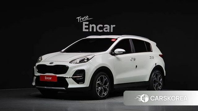 Kia Sportage The Bold 2018 Белый из Кореи
