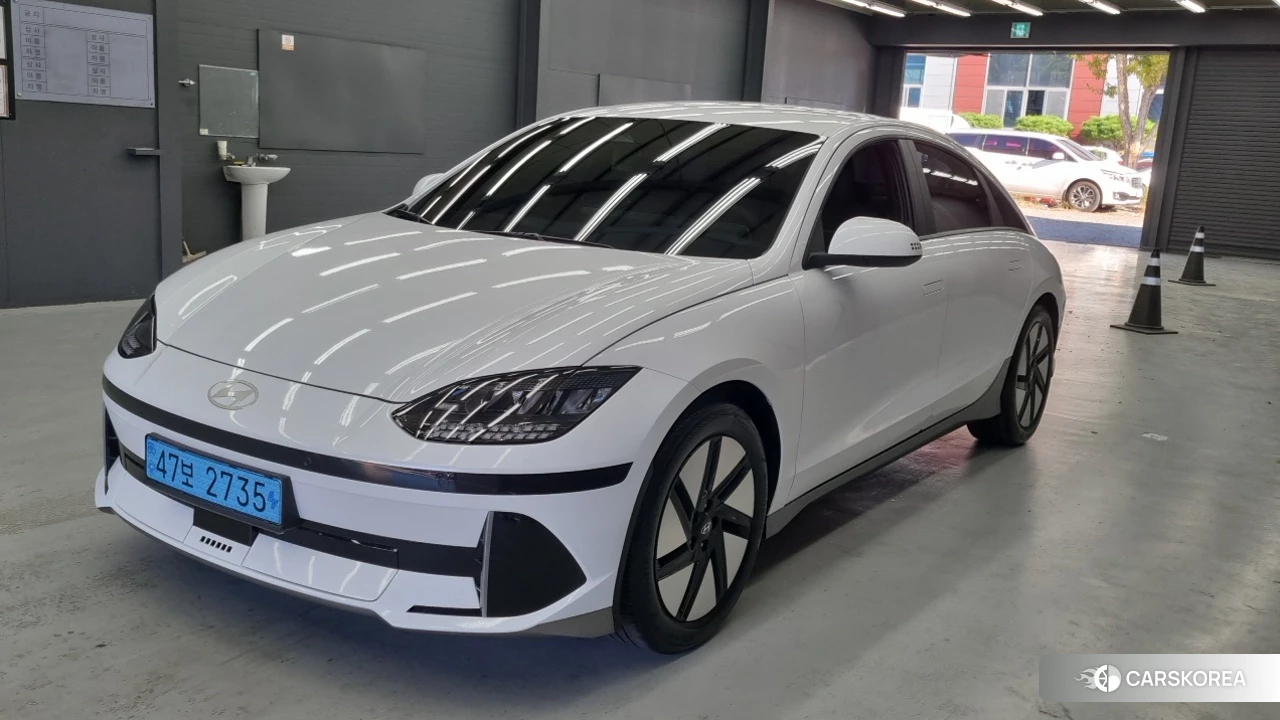 Hyundai Ionic 6 2024 Белый из Кореи
