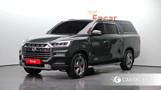 Ssangyong The New Rexton Sports Cannes 2023 Темно-зеленый из Кореи