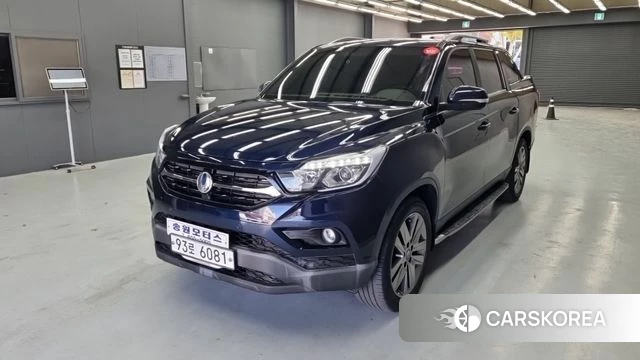 Ssangyong Rexton Sports 2018 Синий из Кореи