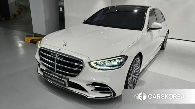 Mercedes-Benz S-Class W223 2023 Жемчужный цвет из Кореи