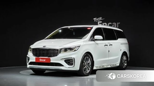 Kia The New Carnival 2019 Белый из Кореи
