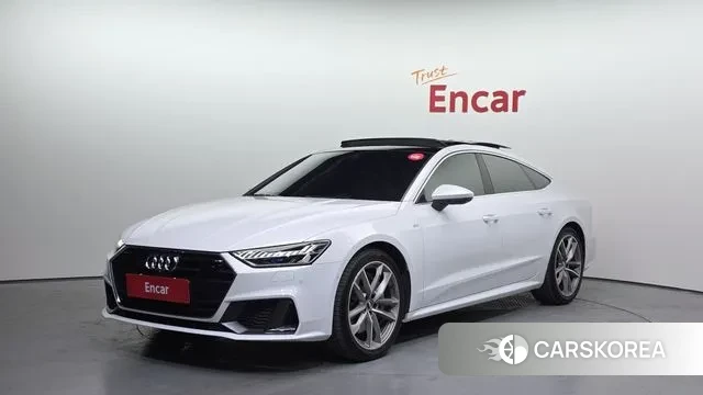 Audi A7 (4K) 2020 Белый из Кореи
