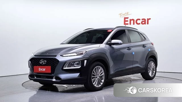 Hyundai Kona 2018 Небесно-голубой из Кореи