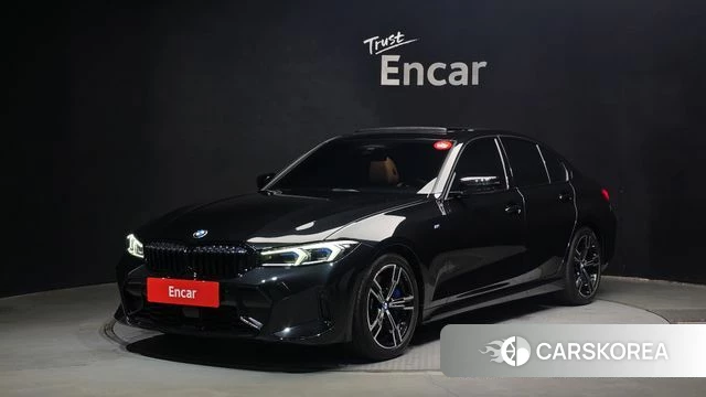 BMW 3 Series (G20) 2023 Черный из Кореи, фото 2
