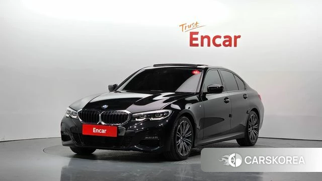 BMW 3 Series (G20) 2022 Черный из Кореи