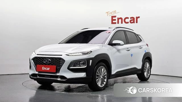 Hyundai Kona 2019 Белый из Кореи