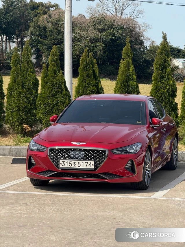 Genesis G70 2018 Красный из Кореи
