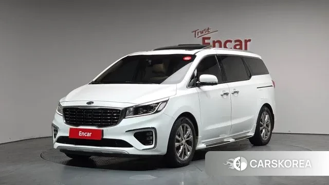 Kia The New Carnival 2019 Белый из Кореи