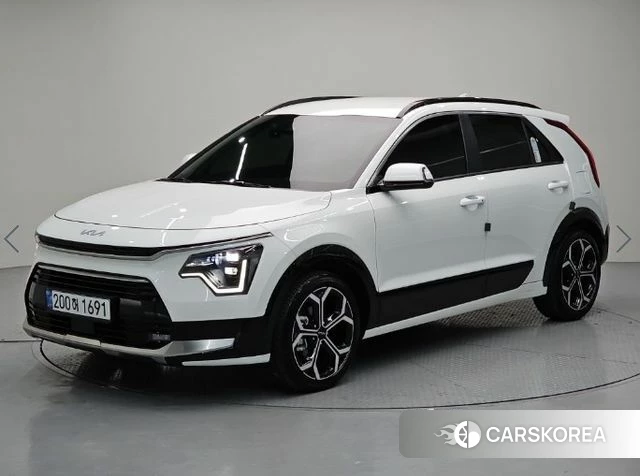 Kia Di Ol Nu Niro 2024 Белый из Кореи