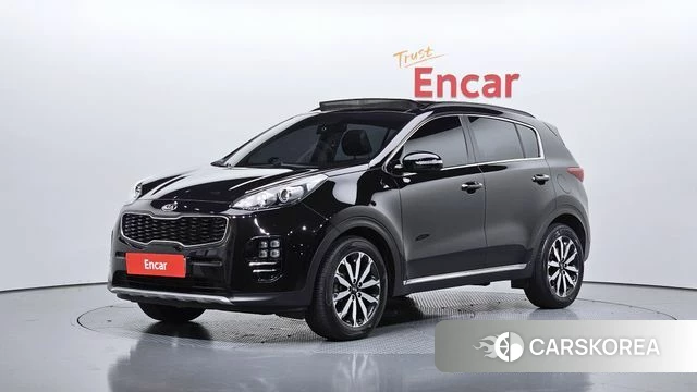 Kia Sportage 4th Generation 2018 Черный из Кореи