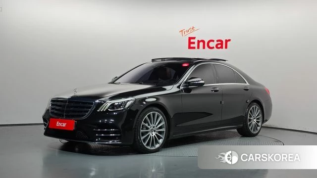 Mercedes-Benz S-Class W222 2018 Черный из Кореи