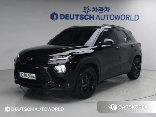 Chevrolet (GM Daewoo) Trailblazer 2023 Черный из Кореи