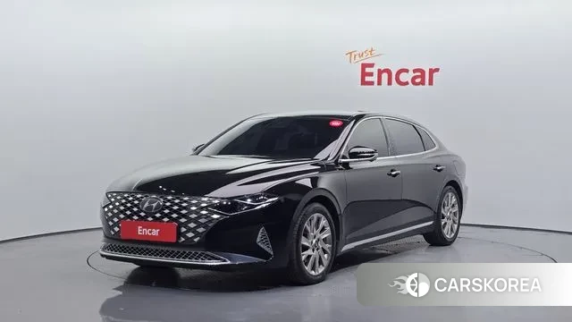 Hyundai The New Grandeur IG Hybrid 2021 Черный из Кореи