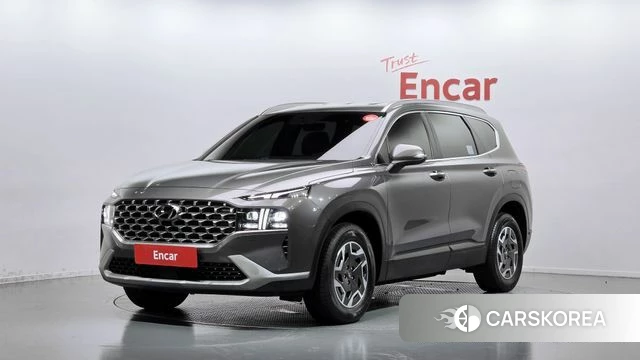 Hyundai The New Santa Fe 2023 Серый из Кореи
