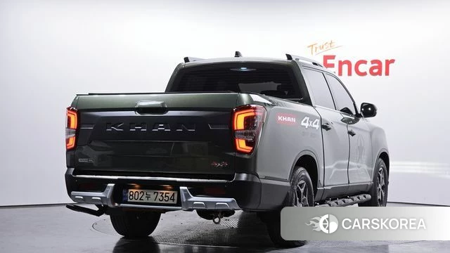 Ssangyong The New Rexton Sports Cannes 2022 Темно-зеленый из Кореи