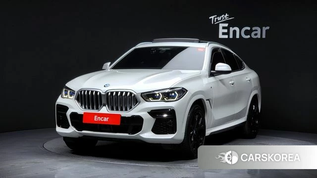 BMW X6 (G06) 2022 Белый из Кореи