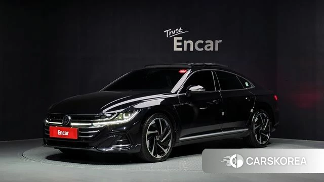 Volkswagen Arteon 2022 Черный из Кореи