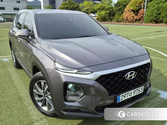 Hyundai Santa Fe TM 2018 Серый из Кореи