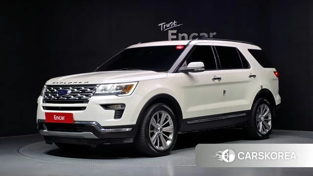 Ford Explorer 2018 Белый из Кореи
