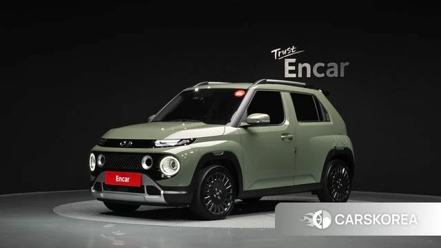 Hyundai Casper 2022 Светло-зеленый из Кореи