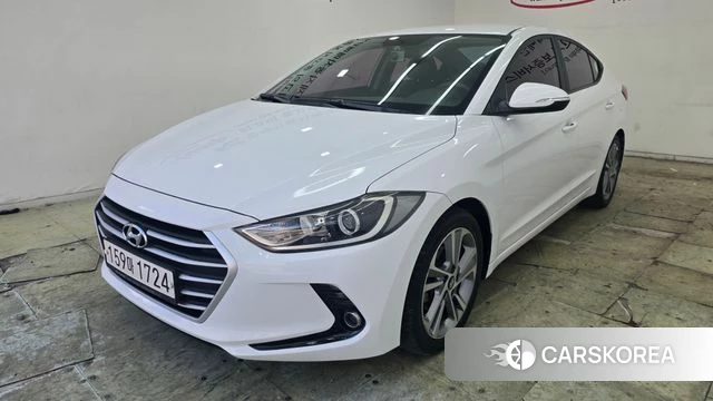 Hyundai Avante AD 2018 Белый из Кореи