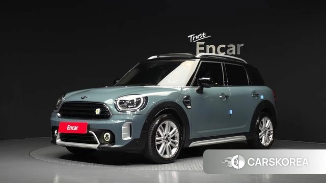 Mini Cooper Countryman 2023 Небесно-голубой из Кореи