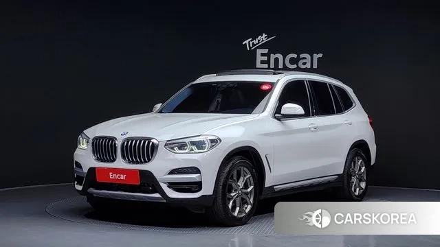 BMW X3 (G01) 2020 Белый из Кореи